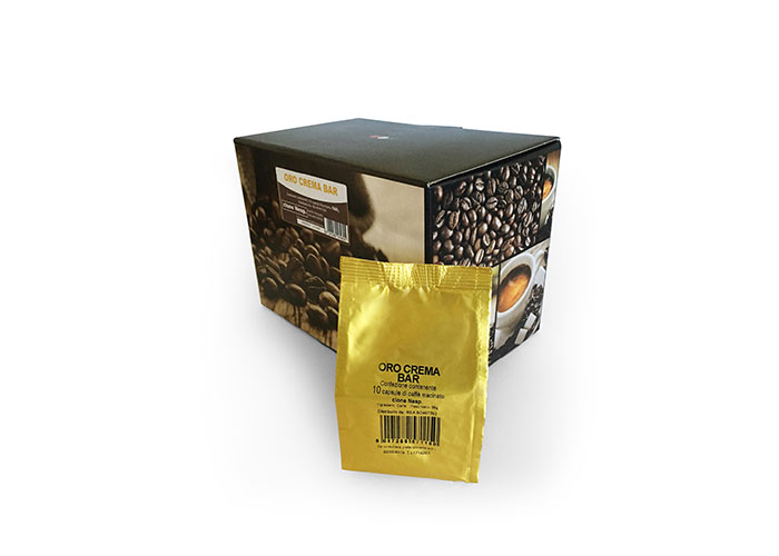 Neutro Oro Crema Bar (100 capsule compatibili con Nespresso)